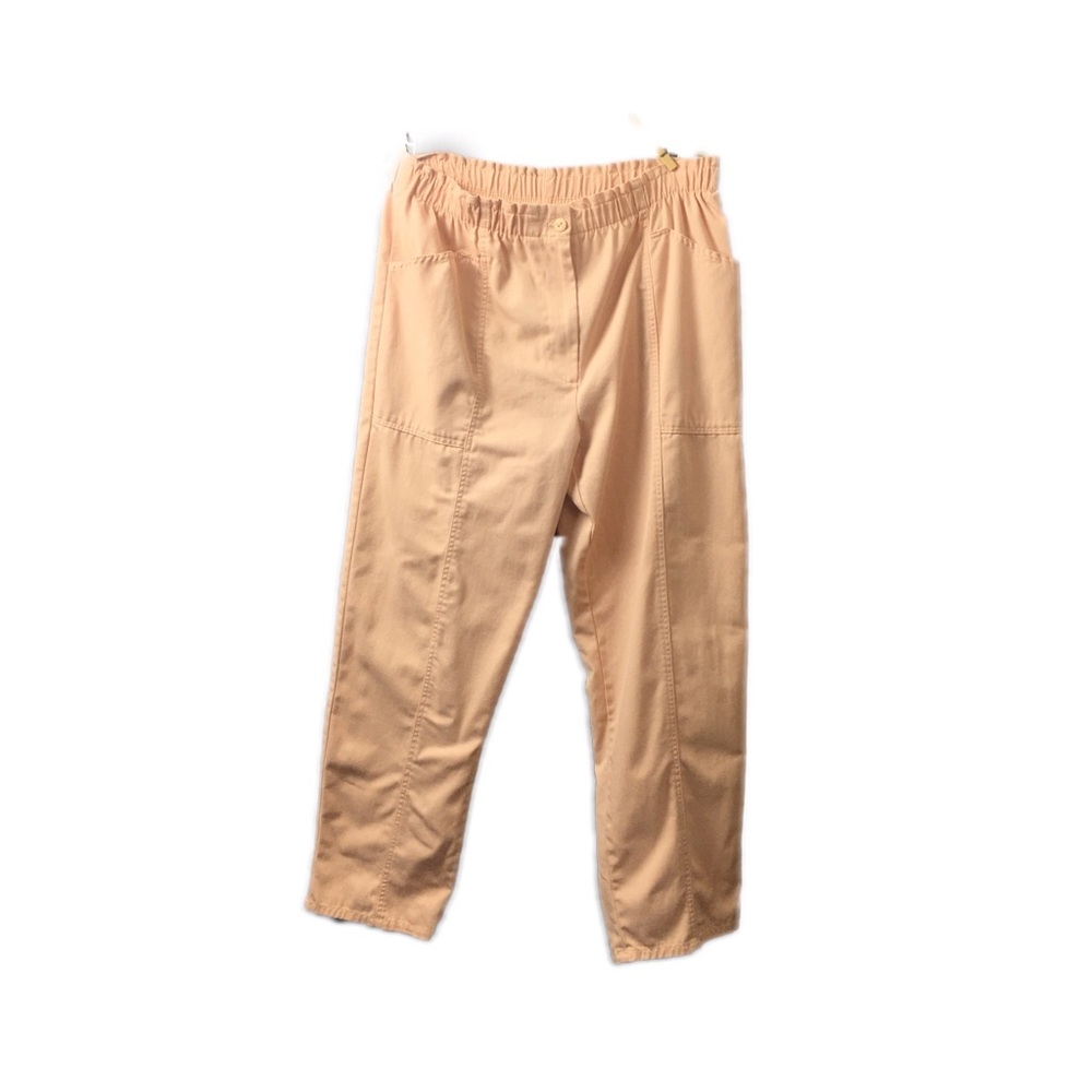 Peach granny core cotton pants